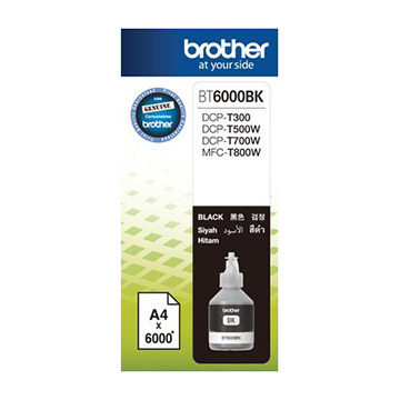 Brother BT6000BK墨水6000張黑色