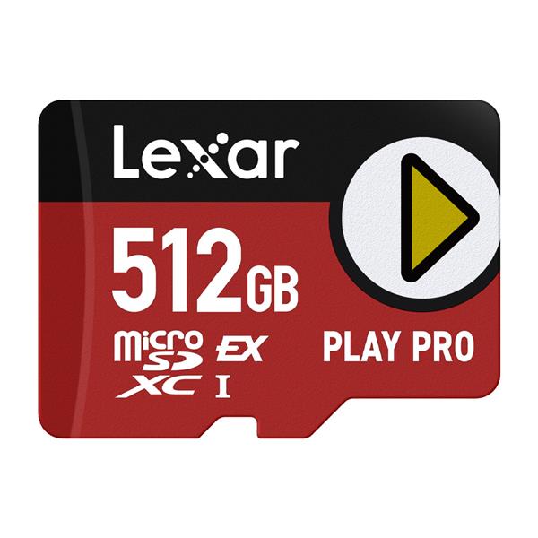 Lexar PLAY PRO microSDXC Express 512GB 超高速記憶卡(Switch 2專用)