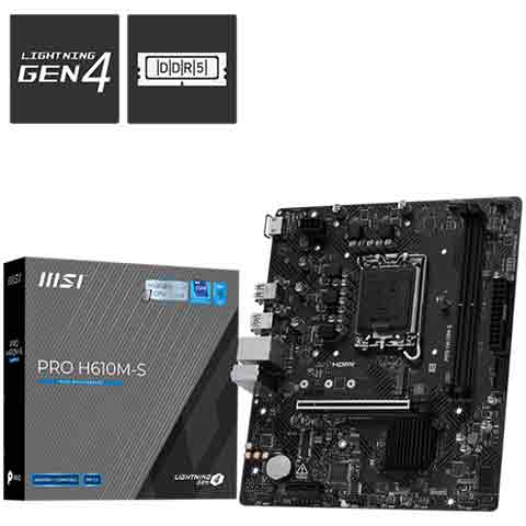 MSI PRO H610M-S