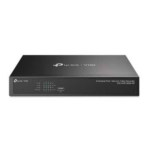 TP-LINK VIGI 8 路 PoE+ 網路監控主機/監視器主機(NVR) ( VIGI NVR1008H-8P(UN) Ver:1.2 )