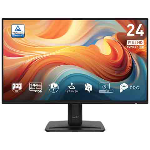 MSI PRO MP243 E14 平面電競螢幕(24型/FHD/144Hz/1ms/IPS)