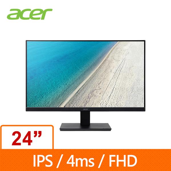 宏碁Acer 24型V247Y G IPS FHD 無邊框電腦螢幕