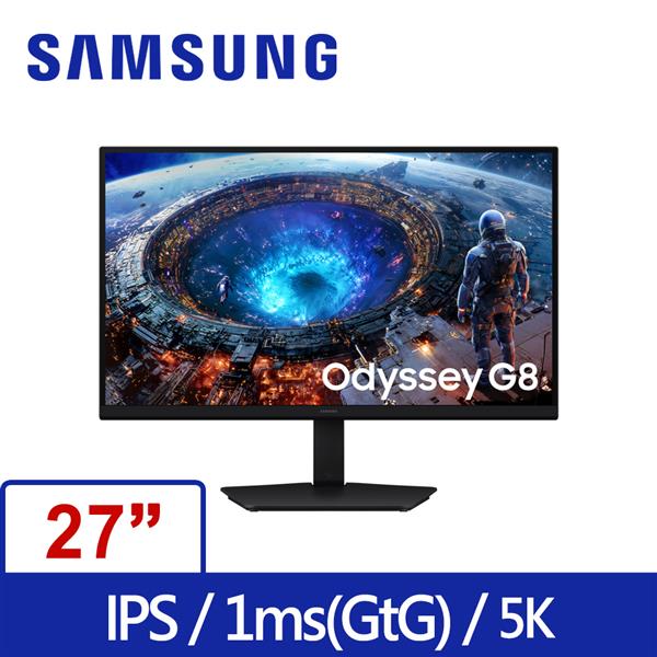 三星SAMSUNG Odyssey G8 S27HG806EF 5K 180Hz 1ms IPS電競螢幕