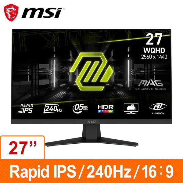 微星MSI MAG 274QF X24 (27吋電競顯示器)