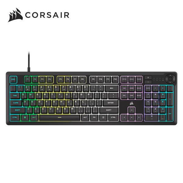 海盜船Corsair K55 CORE RGB 電競鍵盤【黑・中文】