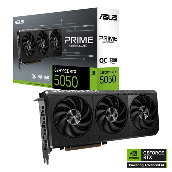 華碩ASUS PRIME-RTX5050-O8G 顯示卡