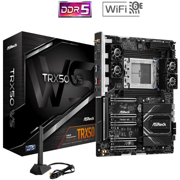 華擎 TRX50 WS Creator AMD EATX 主機板