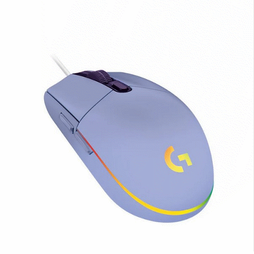 羅技G G102 LightSync 電競 滑鼠-紫