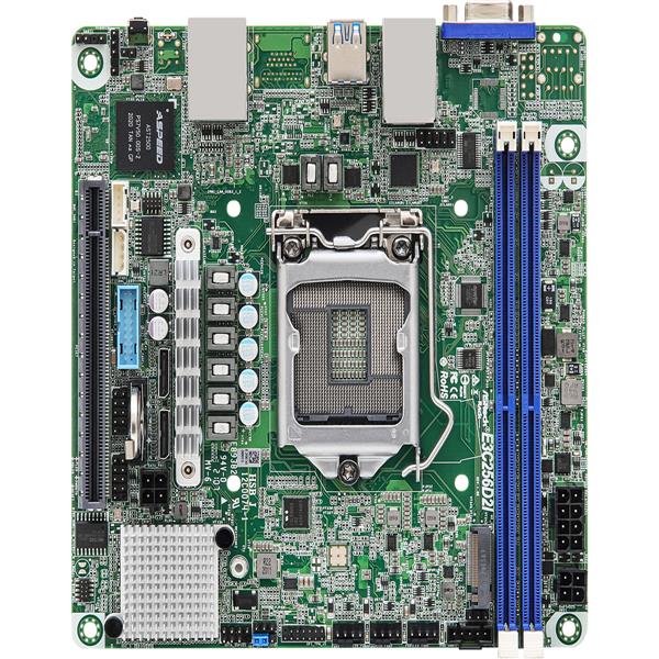 ASRockRack 永擎E3C256D2I 伺服器主機板