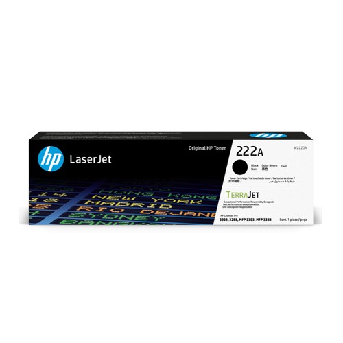 HP 222A 黑色碳粉匣