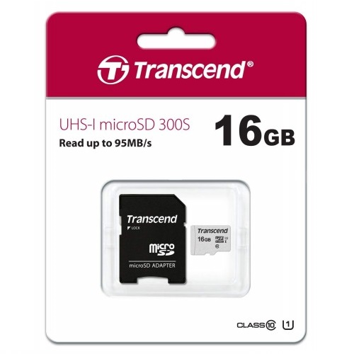 TRANSCEND microSDXC/SDHC 16GB 記憶卡