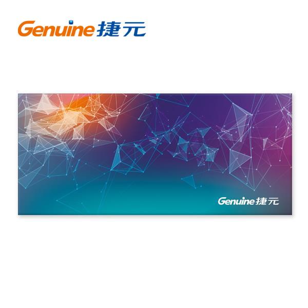 Genuine捷元電競滑鼠墊橫幅加長版(星空藍)
