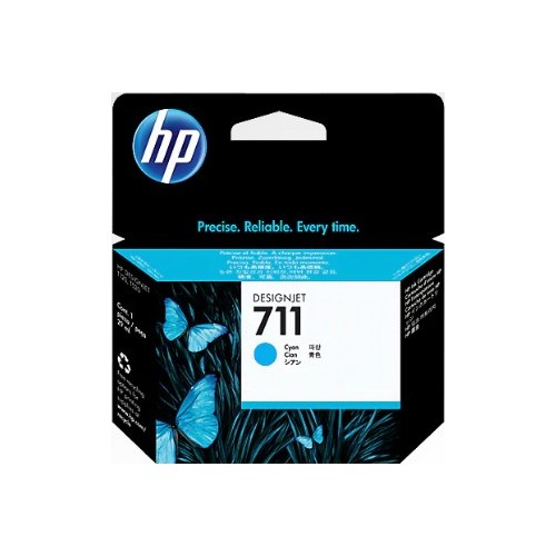 HP 711 29-ml Cyan DesignJet Ink Cartridge