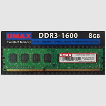 UMAX DDR3 1600 8GB 512*8 ( DDR3 1600 8GB 512*8 )