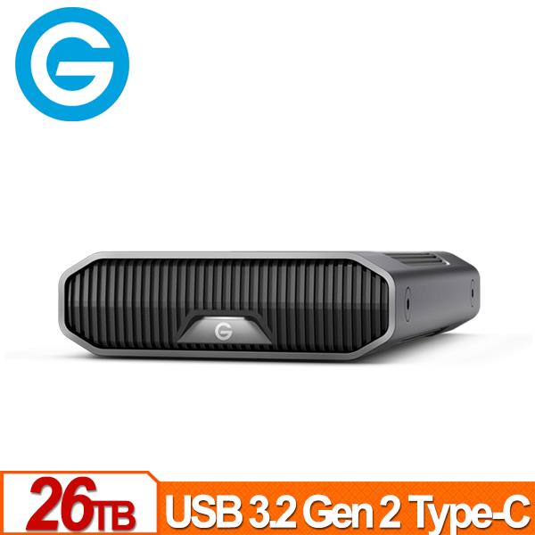 WD G-DRIVE 26TB 3.5吋企業級外接硬碟