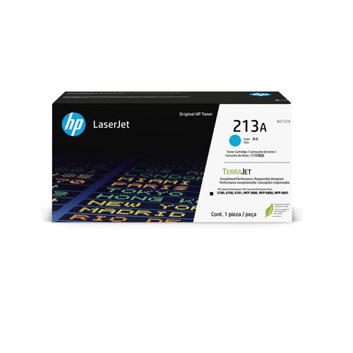 HP 213A Cyan Original LaserJet Toner Cartridge