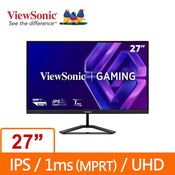 優派ViewSonic VX2740D-4K 27吋 4K 雙模電競液晶顯示器