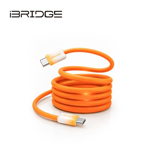 iBRIDGE 60W彩色磁性收納線 - 活力橘 (IBA011)