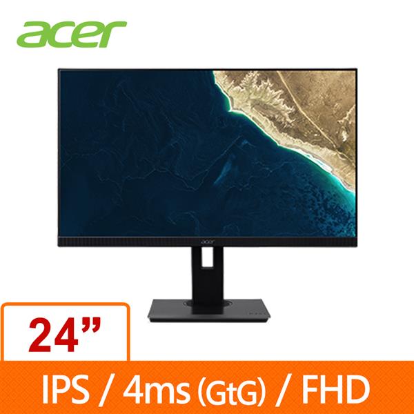 宏碁Acer 24型B247Y G IPS FHD 無邊框可旋轉電腦螢幕
