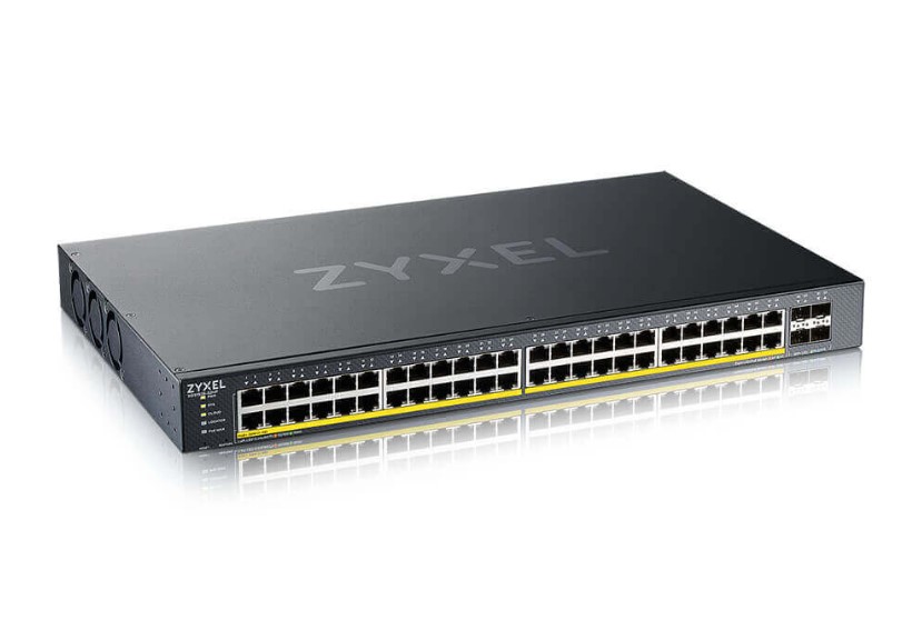 XGS1935-52/48埠1000 Mbps RJ-45 PoE+ 4埠SFP+