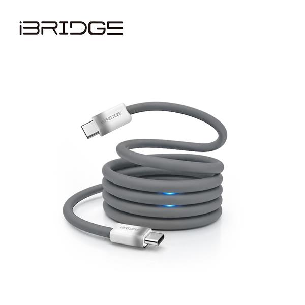 iBRIDGE 60W彩色磁性收納線 - 午夜黑 (IBA011)