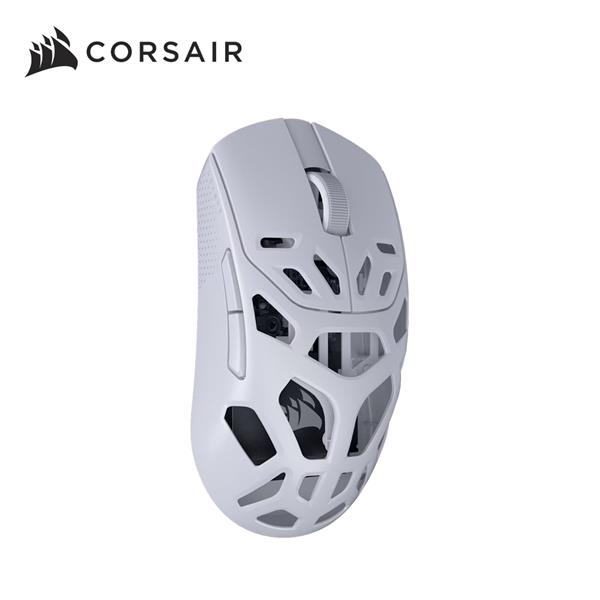 海盜船Corsair SABRE聖劍 v2 PRO MG 8K鎂合金 三模無線滑鼠【白】
