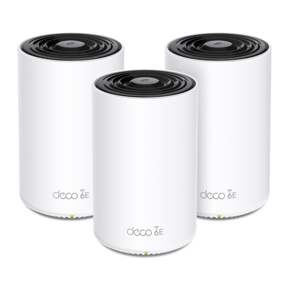TP-LINK AXE5400 三頻Mesh Wi-Fi 6E系統 ( Deco XE75 Pro(3-pack)(US) Ver:3.0 )