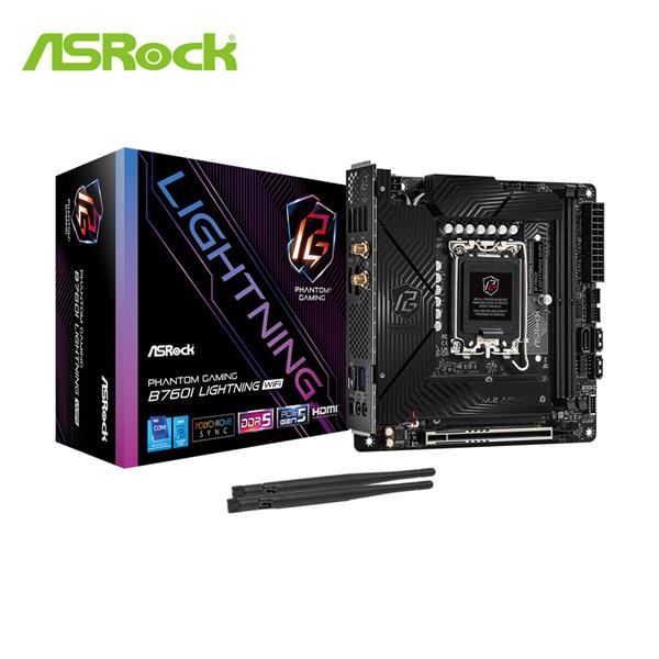 華擎 ASRock B760I LIGHTNING WIFI Mini-ITX 主機板