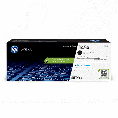 HP 145X 黑色碳粉匣高印量