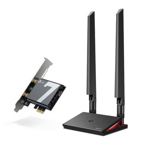 TP-LINK BE9300 Wi-Fi 7 藍牙 5.4 PCIe 無線網卡 ( Archer TBE550E(UN) Ver:1.0 )