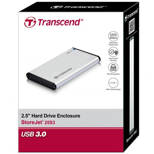 Transcend 2.5吋 硬碟外接盒