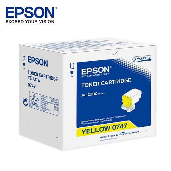 EPSON C13S050747 黃色碳粉匣