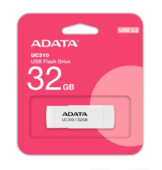 UC310 32GB 無蓋旋轉碟/白色/USB3.2