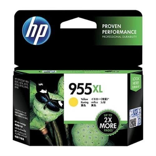 HP 955XL 高容量黃色墨水匣