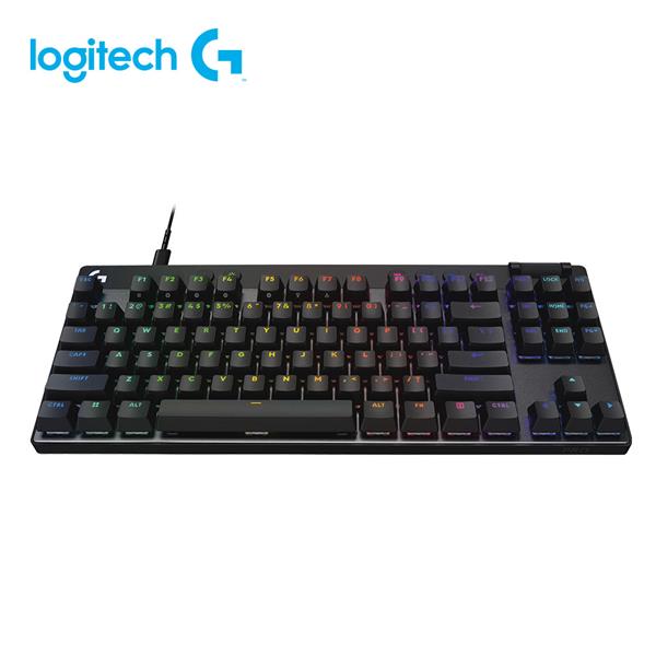 羅技 PRO X TKL(黑)RAPID磁性類比式鍵軸有線電競鍵盤