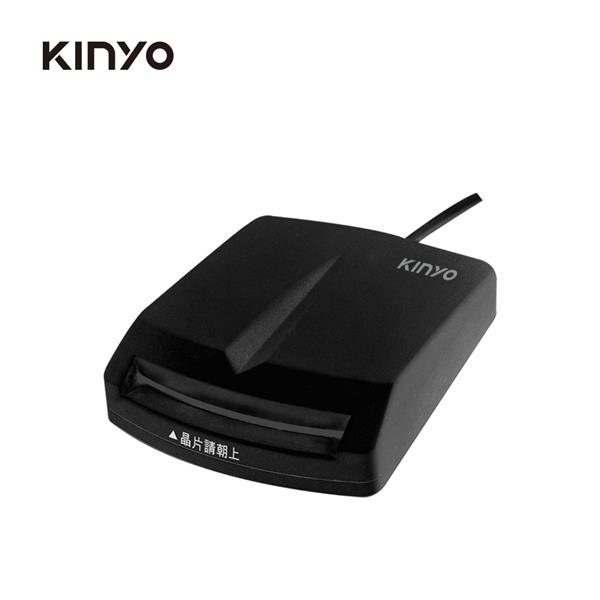 KINYO KCR6150 晶片讀卡機(黑色)