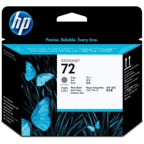 HP 72 灰+黑色噴頭