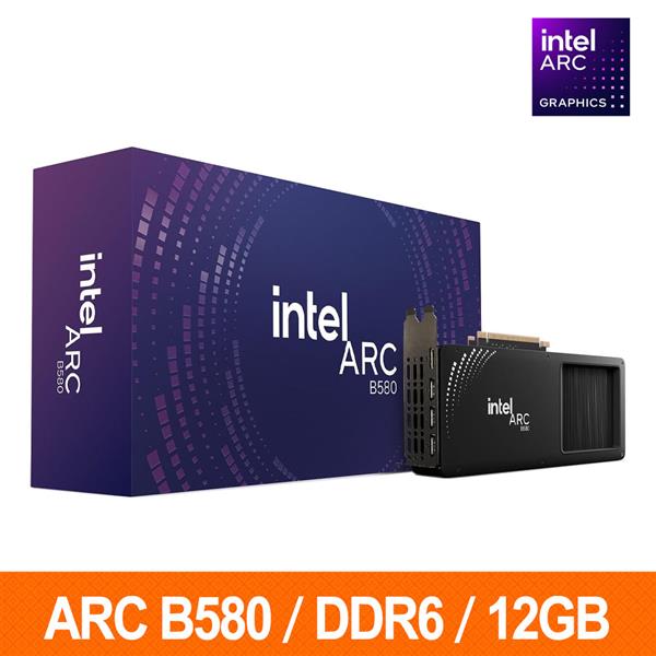 INTEL Arc B580-31P06HB0BA顯示卡
