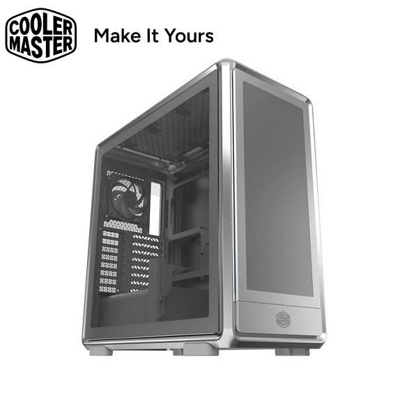 酷碼Cooler Master MasterFrame 600 Mesh ARGB 電腦機殼(銀色)/鋼化玻璃側板