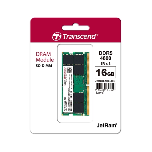 TRANSCEND 16GB 筆記型記憶體