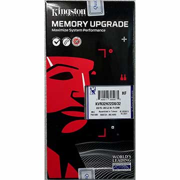 KINGSTON 32GB DDR4 3200 PC ( KVR32N22D8/32 )
