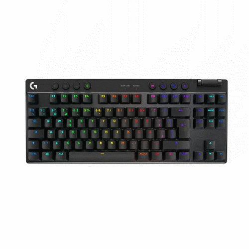 羅技G Pro X LIGHTSPEED無線機械式TKL遊戲鍵盤(黑)