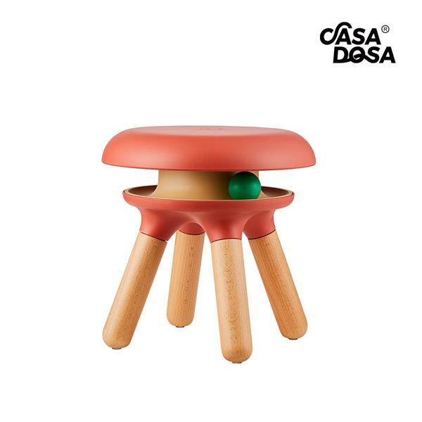 CASADOSA小行星軌道逗貓矮凳 紅