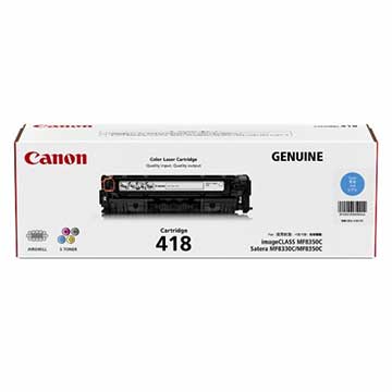 Canon CRG-418C TONER藍色碳粉