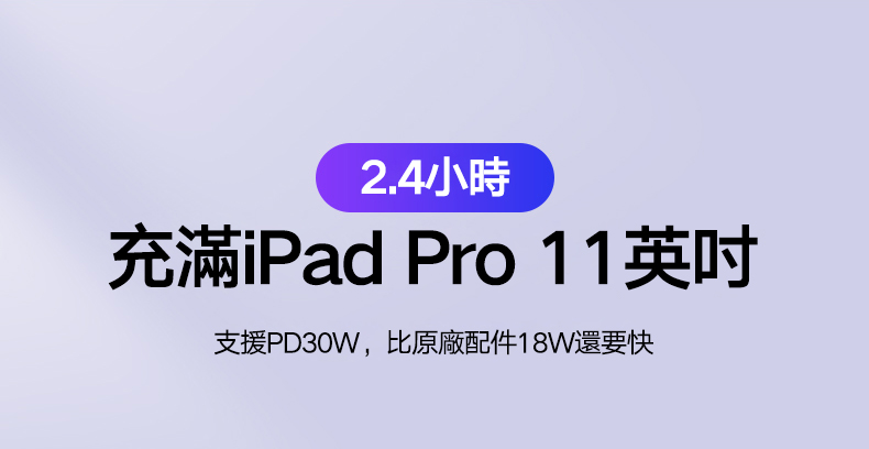 綠聯 PD 100W 5A快充電線/傳輸線Type-C對Type-C金屬殼編織線支援PD30W快充，2.4小時可充滿iPad Pro