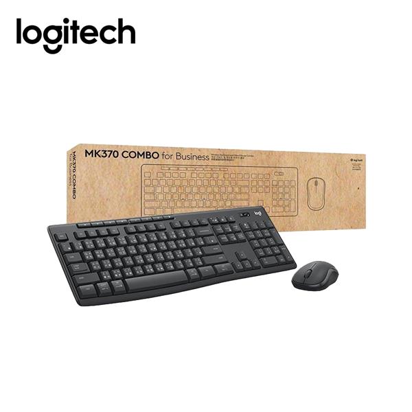羅技 MK370(石墨灰)無線鍵鼠組企業版